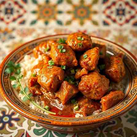 Iranian Food Recipes - Savory Koofteh Tabrizi